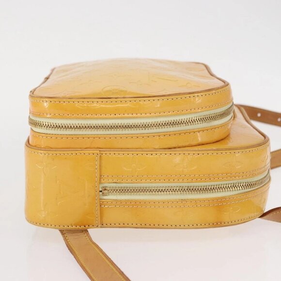 LOUIS VUITTON Monogram Vernis Marley Backpack Gris M91038 LV Auth 153042 main image 9